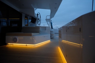 HH 55 Aft Cockpit at Twilight